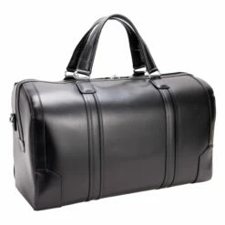 McKlein KINZIE 20” Leather Carry-All Tablet Duffel -Travel Sales Store suOdjagk