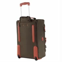 Bric's X Bag 21" Carry On Rolling Duffle Bag -Travel Sales Store xbag 21 carry on rolling duffle bag olive back