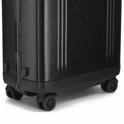 Zero Halliburton Pursuit Aluminum Medium Travel Case 27 Zero Halliburton Pursuit Aluminum Medium Travel Case -Travel Sales Store zero 94226 01 black wheel detail