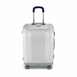 Zero Halliburton Pursuit Aluminum Medium Travel Case 35 Zero Halliburton Pursuit Aluminum Medium Travel Case -Travel Sales Store zero 94227 05 silver flat front2