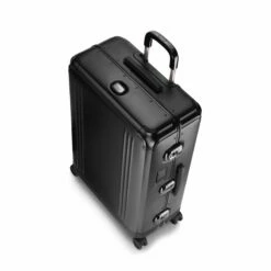 Zero Halliburton Pursuit Aluminum Large Travel Case -Travel Sales Store zero 94229 01 black top wb