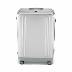 Zero Halliburton Pursuit Aluminum Large Travel Case -Travel Sales Store zero 94230 05 silver flat front