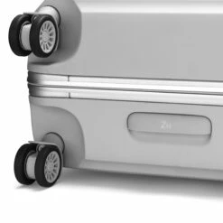 Zero Halliburton Pursuit Aluminum Large Travel Case -Travel Sales Store zero 94230 05 silver handle detail