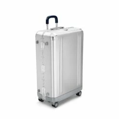 Zero Halliburton Pursuit Aluminum Large Travel Case -Travel Sales Store zero 94230 05 silver hinge wb